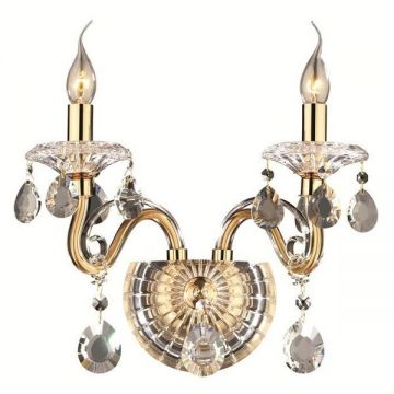Aplica de perete cristal Venezian Negresco AP2 087757