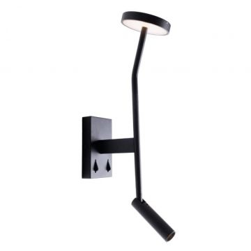 Aplica de perete cu reader LED design minimalist Ibiza
