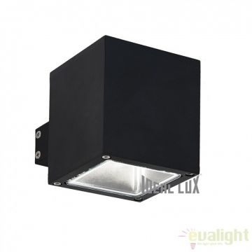 Aplica de perete exterior SNIF AP1 SQUARE NERO 123080