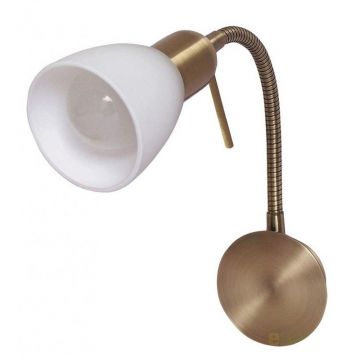 Aplica de perete, finisaj bronz, cablu cu intrerupator Soma 6320 RX