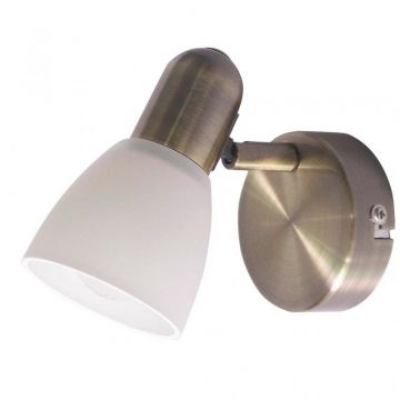 Aplica de perete, finisaj bronz, Soma 6306 RX