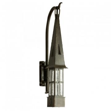 Aplica iluminat exterior din fier forjat design medieval WL 3648