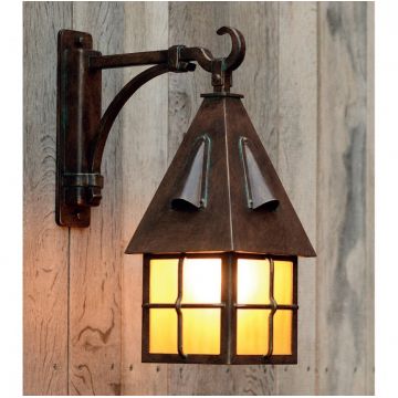Aplica iluminat exterior din fier forjat design rustic WL 3610