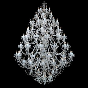 Candelabru XXXL 96 brate cristal Bohemia L11 006/96/1-A