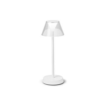 Lampa LED portabila pentru iluminat exterior Lolita tl alba