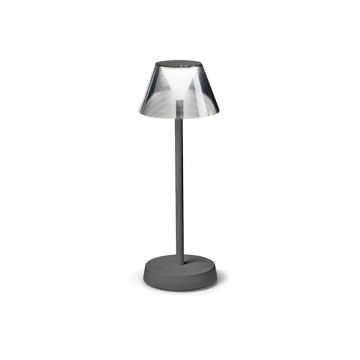 Lampa LED portabila pentru iluminat exterior Lolita tl gri
