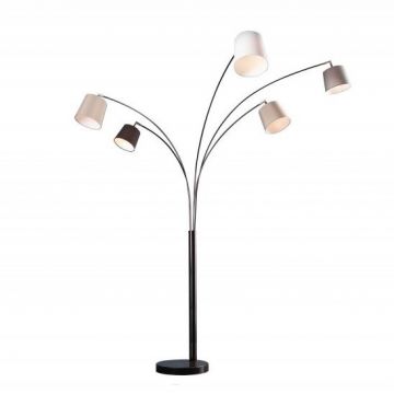 Lampadar, lampa de podea cu 5 surse de lumina Levels