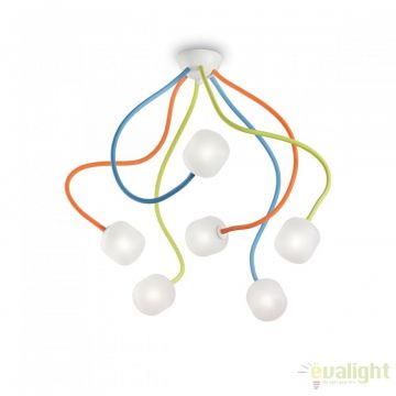 Lustra aplicata design modern cu brate flexibile OCTOPUS PL6 multicolor 174976
