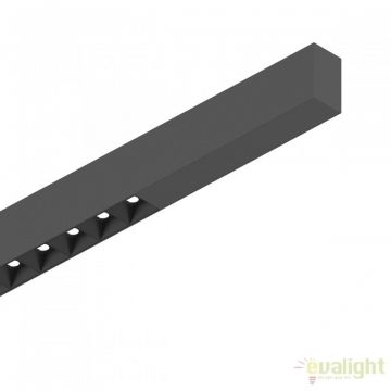 Lustra LED profesionala 30W 4000K FLUO ACCENT 1800 neagra 192420