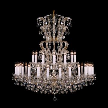 Lustra Maria Theresa cu 37 brate, cristal Bohemia L14 304/37/1-A