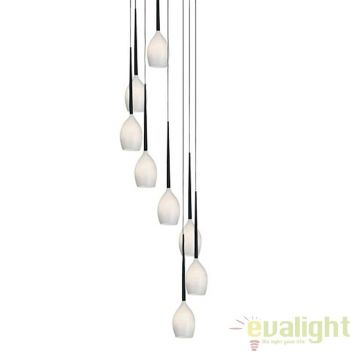 Lustra moderna Izza 8 white