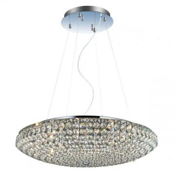 Lustra, Pendul cristal Venezian diam. 65cmKING SP12 CROMO 088013