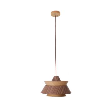 Lustra, Pendul design rustic din lemn Kioto