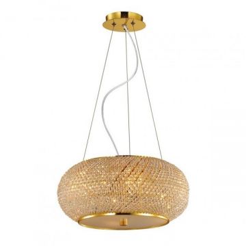 Lustra, Pendul inaltime reglabila, diam.45cm Pasha SP6 Oro 082172