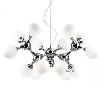 Lustra, Pendul modern NODI SP15 BIANCO 082073