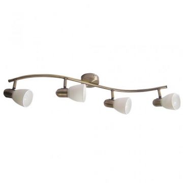 Lustra, Plafonier cu 4 spoturi, finisaj bronz, Soma 6309 RX