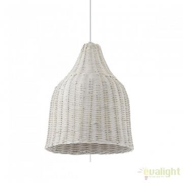 Lustra rachita design natural HAUNT SP1 alb 159256