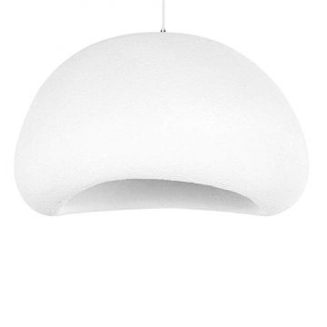 Lustra suspendata design decorativ Cloud alb 100cm