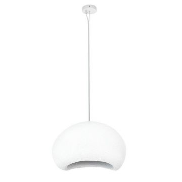 Lustra suspendata design decorativ Cloud alb 40cm