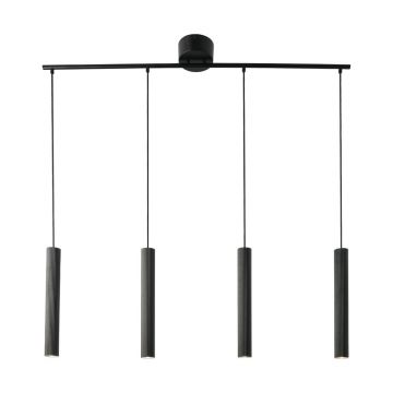 Lustra suspendata design scandinav Vico 4L negru