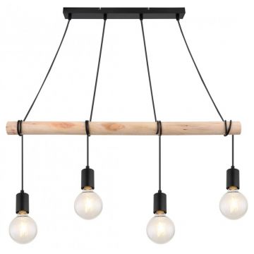 Lustra suspendata stil minimalist industrial Pablo 4L
