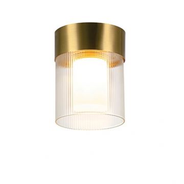 Mini Plafoniera/Spot LED aplicat design modern decorativ Luxury auriu