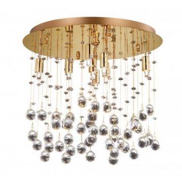 Plafonier cristal Venezian diam. 40cm MOONLIGHT PL8 Oro 080932