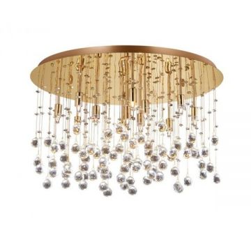 Plafonier cristal Venezian diam. 60cm MOONLIGHT PL12 Oro 082783