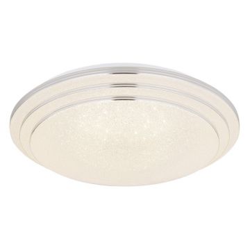Plafoniera LED cu telecomanda design modern Aley alb