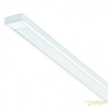 Profil modular aplicat de 1M pentru benzile cu LED, PROFILO STRIP LED A VISTA BIANCO 124131