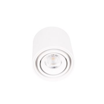 Spot LED aplicat Fix D-7cm alb