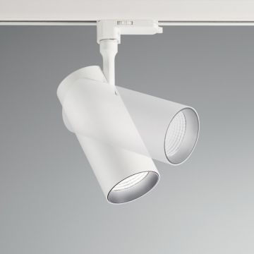 Spot LED pe sina directionabil SMILE mini 15W 4000K CRI80 24Â° alb 189611