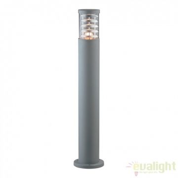 Stalp de iluminat exterior IP44 TRONCO PT1 H80 GRIGIO 026961