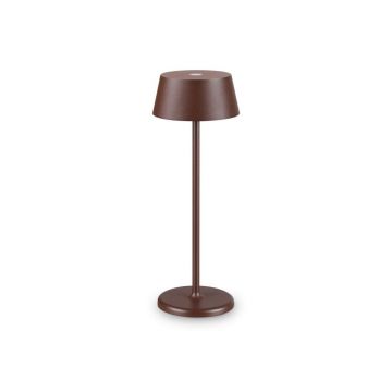 Veioza/Lampa de masa LED stil minimalist Pure tl cafeniu