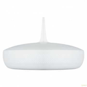 Abajur metalic design retro Clava Dine, Matt White