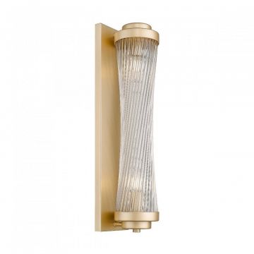 Aplica de perete eleganta design modern SERGIO auriu mat H-57cm