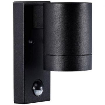 Aplica de perete exterior cu senzor, IP54 Tin Maxi negru 21509103 NL