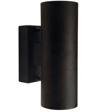 Aplica de perete exterior dubla, IP54 Tin negru 21279903 NL