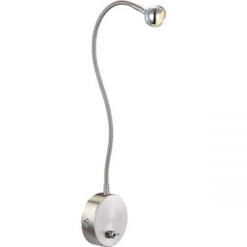 Aplica de perete flexibila, LED Serpent 24109W GL