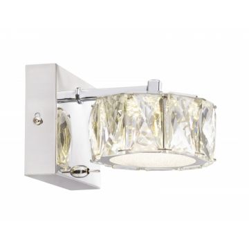 Aplica de perete LED design clasic AMUR crom 49350-1W GL
