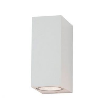 Aplica de perete pentru iluminat exterior, up/down, IP54 Vision alb
