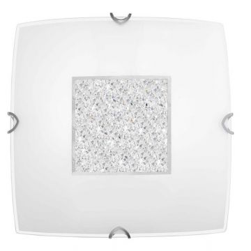 Aplica de perete sau tavan design modern Thelta, 30x30cm