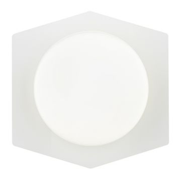 Aplica LED de perete/tavan design modern CELIA alba