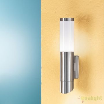 Aplica perete iluminat exterior IP44 Pleno AL 11-1095/2 Edelstahl OR