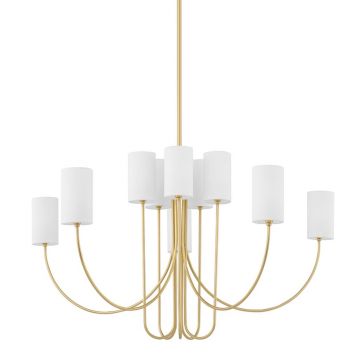 Candelabru 10 brate LUX contemporan Harlem