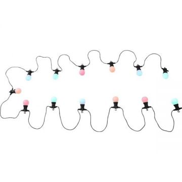 Decoratiuni exterior 9,5m, 20becuri multicolor LED Nirvana 3401 GL