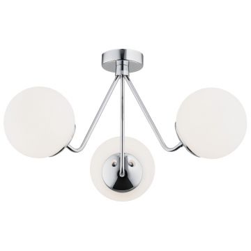 Lustra aplicata design modern minimalist TOMAR crom