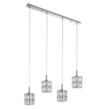 Lustra eleganta design modern cu 4 pendule Nice NVL-8538104