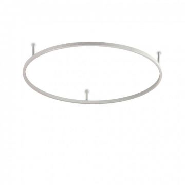 Lustra LED design modern geometric ORACLE SLIM PL D090 ROUND 3000K ON-OFF WH