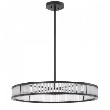 Lustra LED dimabila suspendata design elegant Thibaud L, bronz